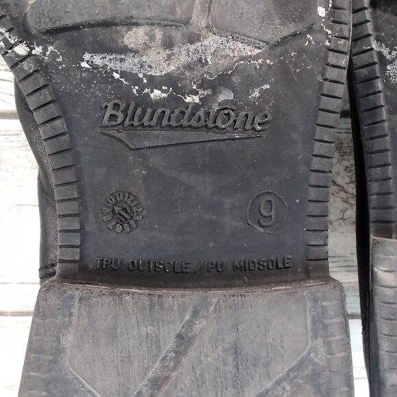 Blundstone 510 Black Leather Chelsea Boots – Unisex Size 9 - Picture 10 of 11